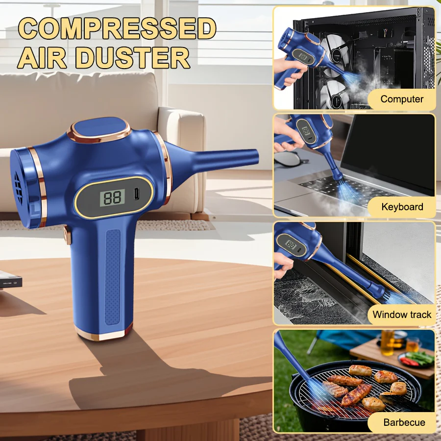 Aspirateur multifonctionnel 2 en 1 (souffleur et aspirateur) – Image 9