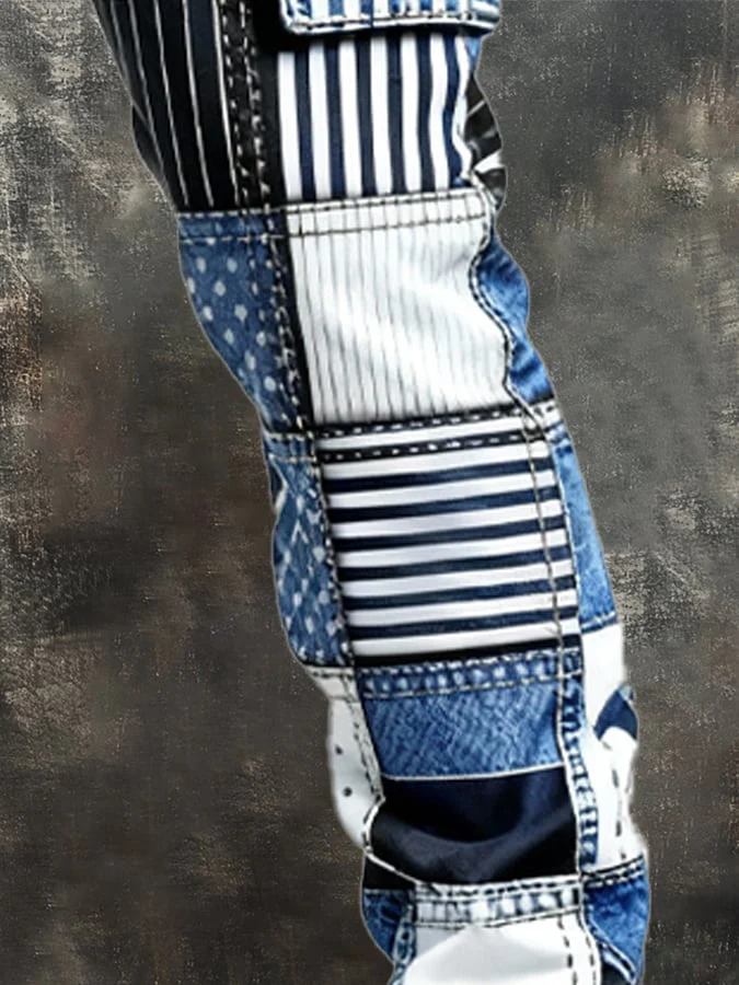 MAISON CLÉMENT PARIS™ | PANTALON CARGO PATCHWORK – Image 3