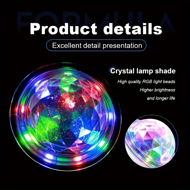 1 boule lumineuse magique USB à commande vocale – Image 7