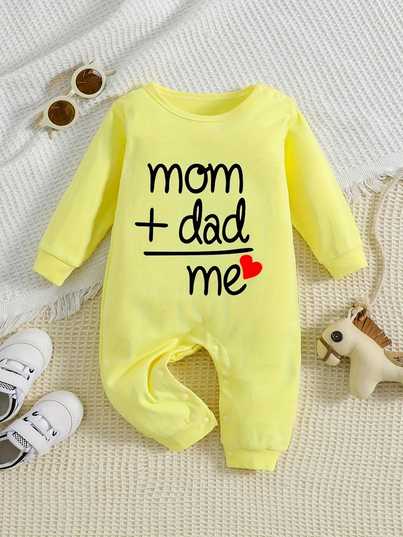 Grenouillère mignonne pour bébé, combinaison en coton à manches longues – Image 6