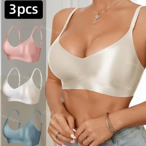 Soutien-gorge sans coutures pour femme (lot de 3)