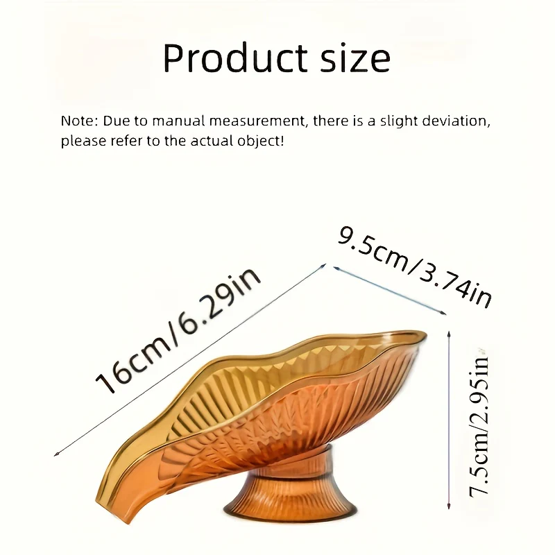1 porte-savon créatif en plastique avec drainage automatique – Image 8