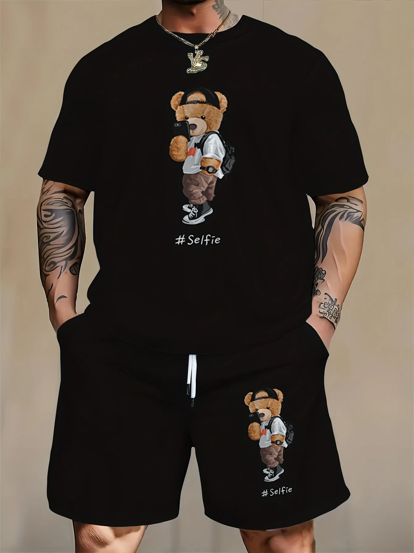 Ensemble t-shirt et short – Image 3