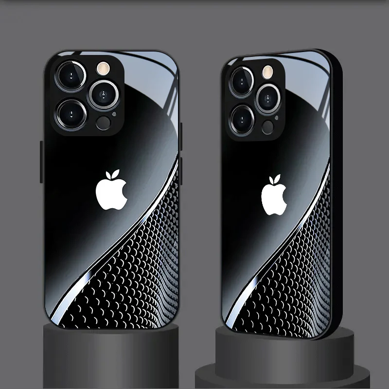 Motif gros plan du logo Apple, adapté à l'iPhone, Housses pour téléphones mobiles – Image 5