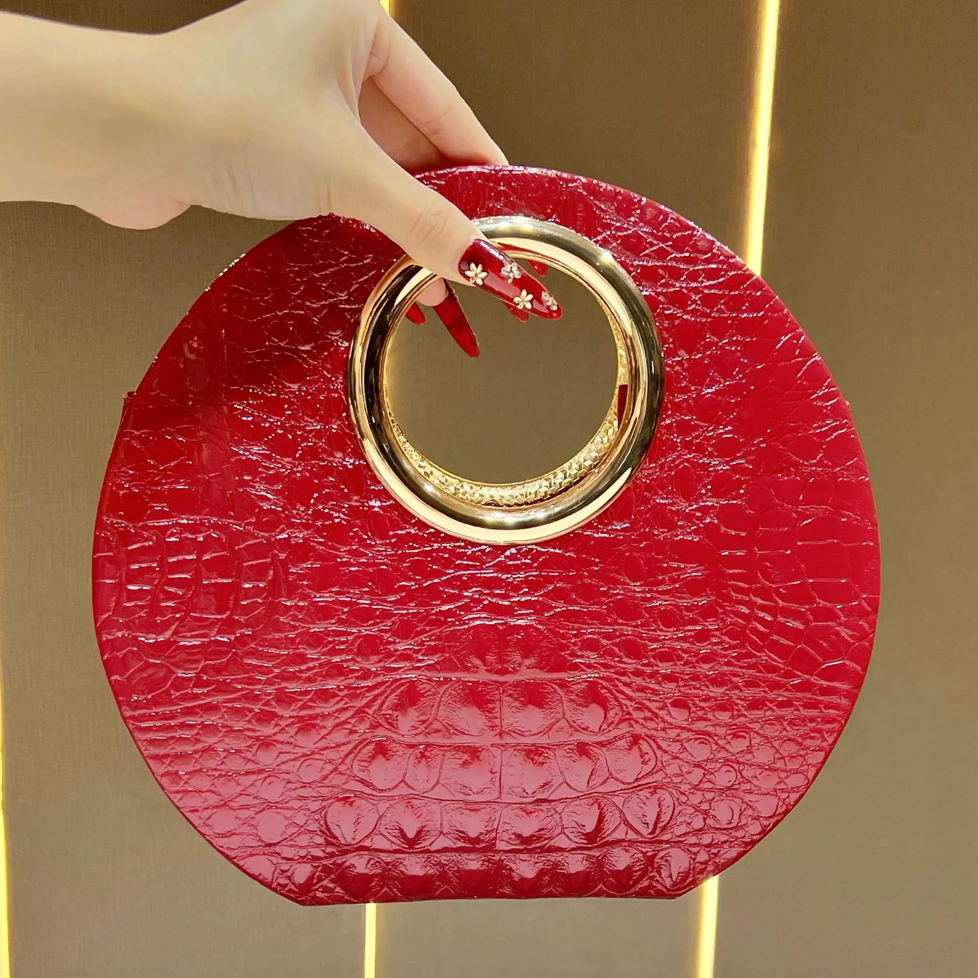 Pochette de soirée pour femme, sac bandoulière – Image 9