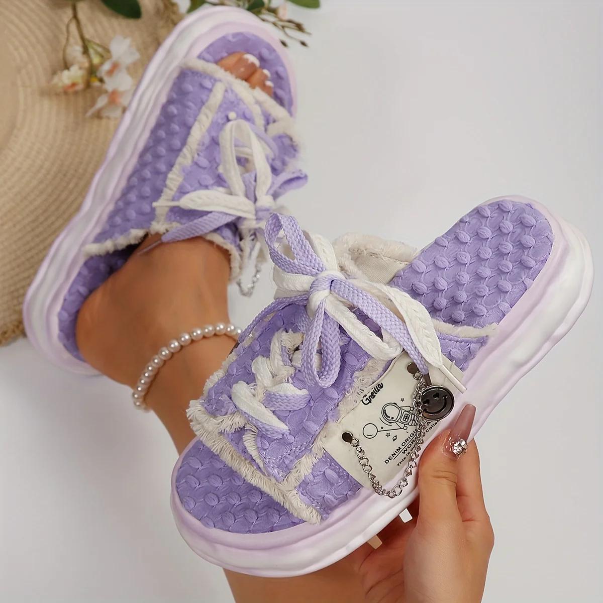 Sandales élégantes à semelle épaisse pour femme – Image 2