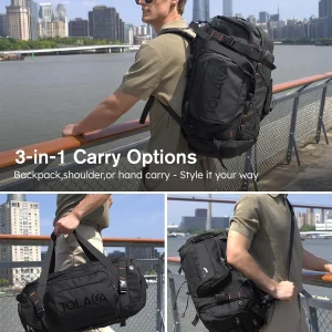 Tolaccea Sac de Sport 40L Homme Femme – Sac à Dos Sport & Sac de Voyage