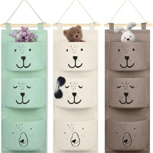 AOOWU Rangement Suspendu, Organisateur Mural en Tissu pour Porte