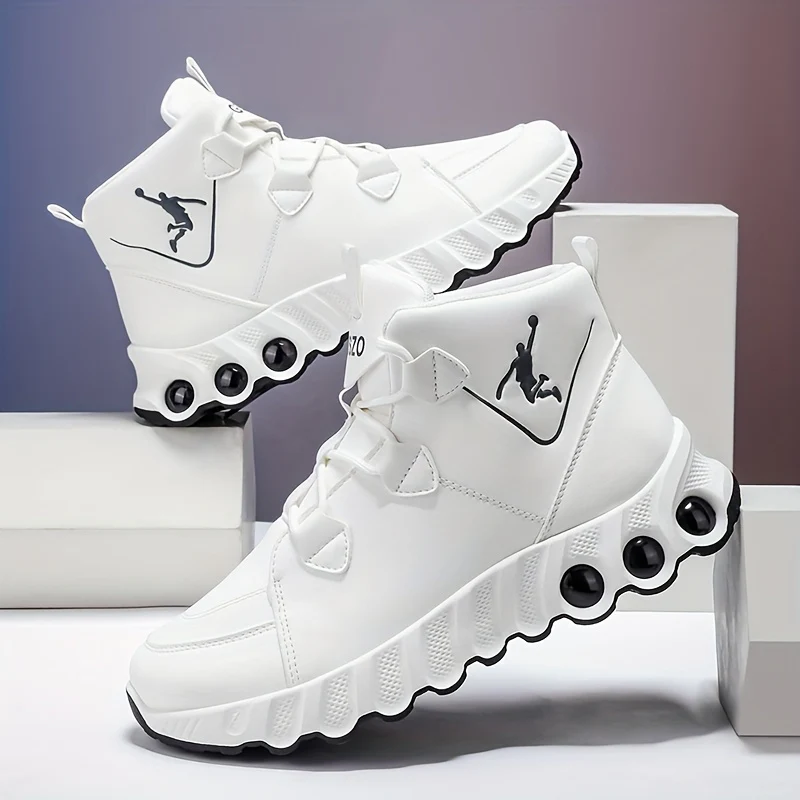 Chaussures de basketball montantes tendance et décontractées – Image 7