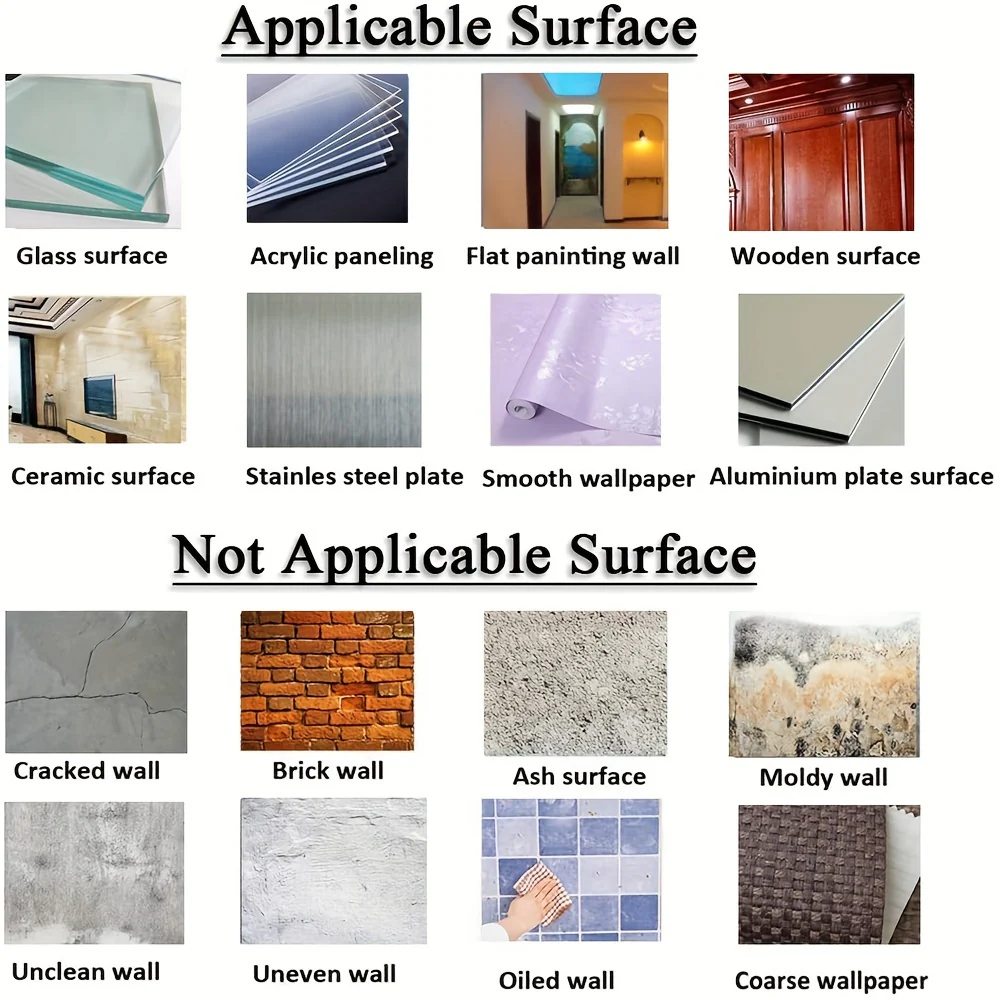 1 lot de stickers muraux branches en acrylique – Image 8