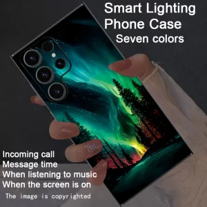 Étui de téléphone lumineux intelligent , IPHONE