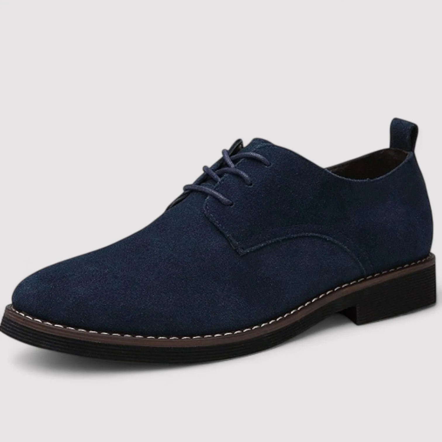 Caspian – Chaussures décontractées à lacets en suède – Chaussures classiques pour hommes – Image 5