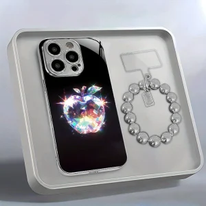 Coque de téléphone en verre trempé, IPHONE