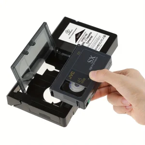 Adaptateur convertisseur cassette VHS vers VHS-C - Solution idéale pour vos vidéos
