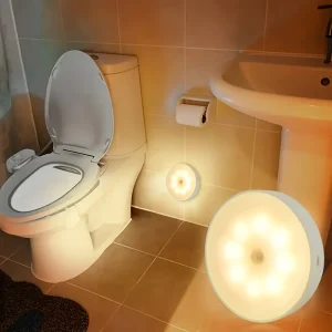 2 pièces 8 LED veilleuse, détecteur de mouvement