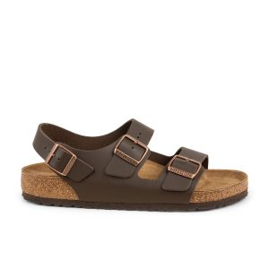 Sandales MILANO SMOOTH BIRKENSTOCK Homme Marron