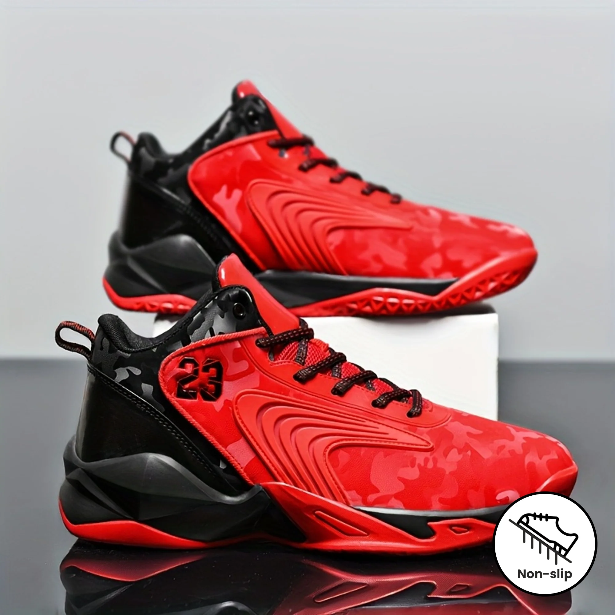 Baskets montantes de basket-ball pour homme – Image 4