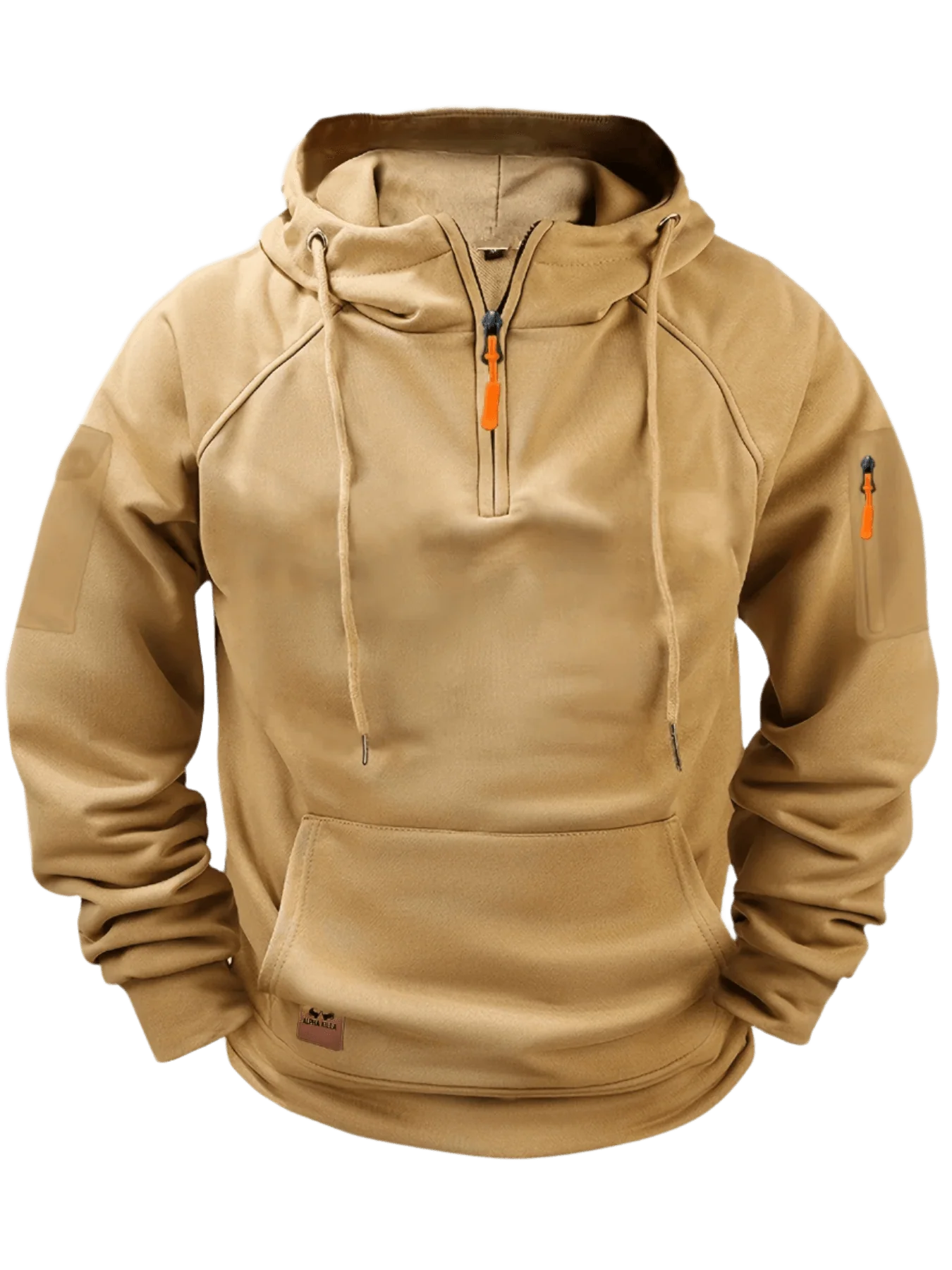 Aerlux Fleece Utility Hoodie | Sweat à capuche décontracté avec plusieurs poches pour hommes – Image 2