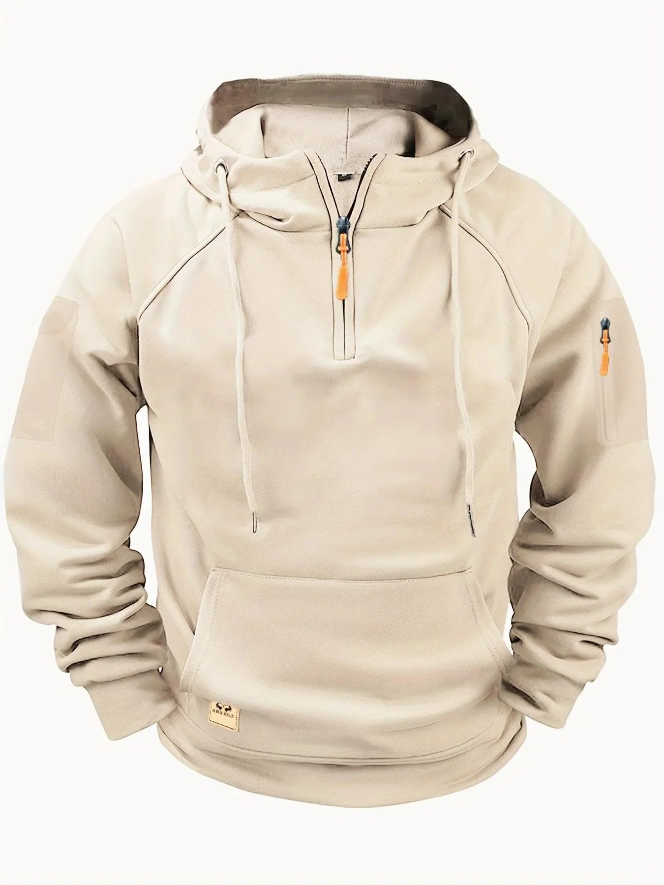 Aerlux Fleece Utility Hoodie | Sweat à capuche décontracté avec plusieurs poches pour hommes – Image 4