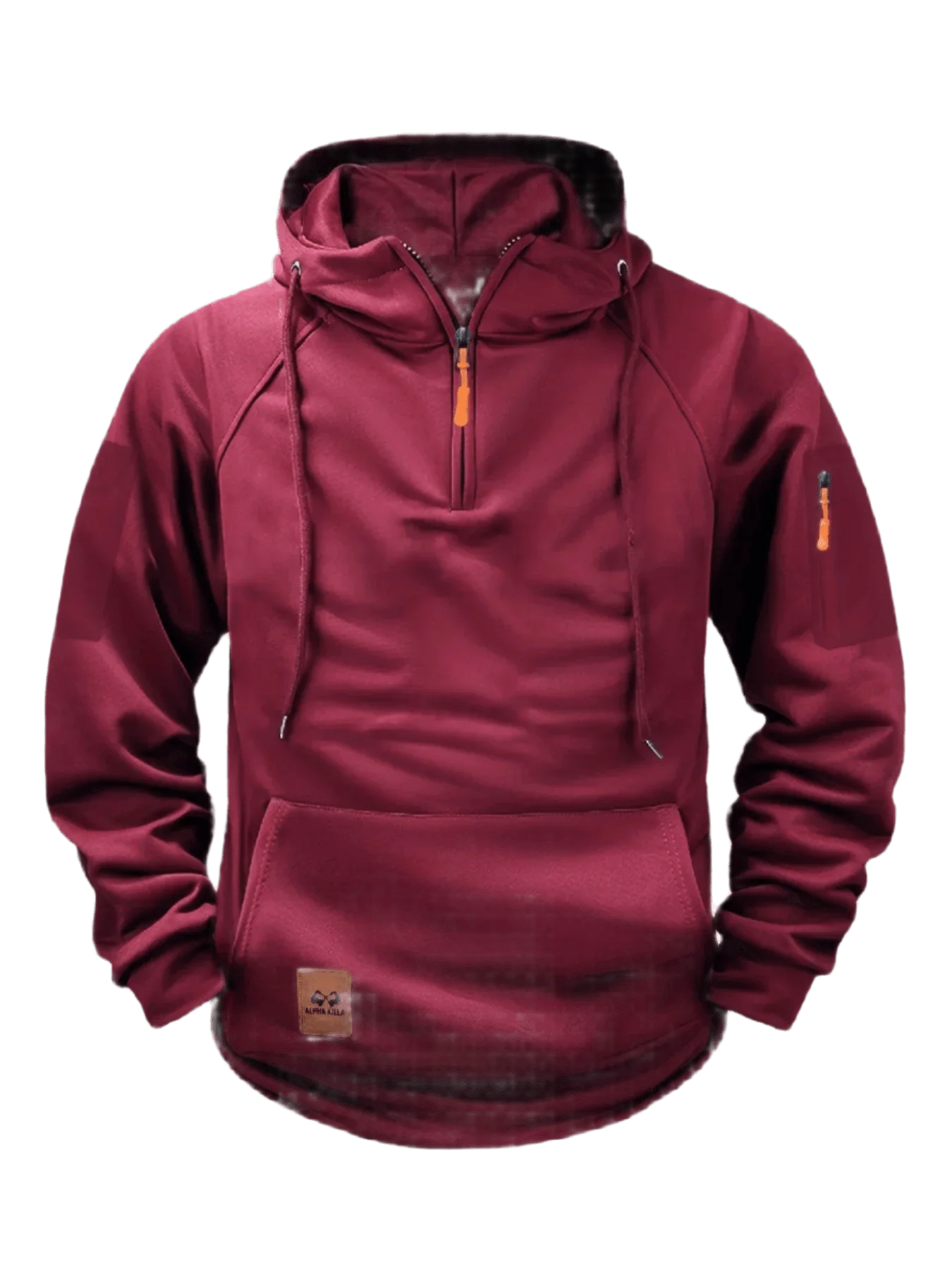 Aerlux Fleece Utility Hoodie | Sweat à capuche décontracté avec plusieurs poches pour hommes – Image 6