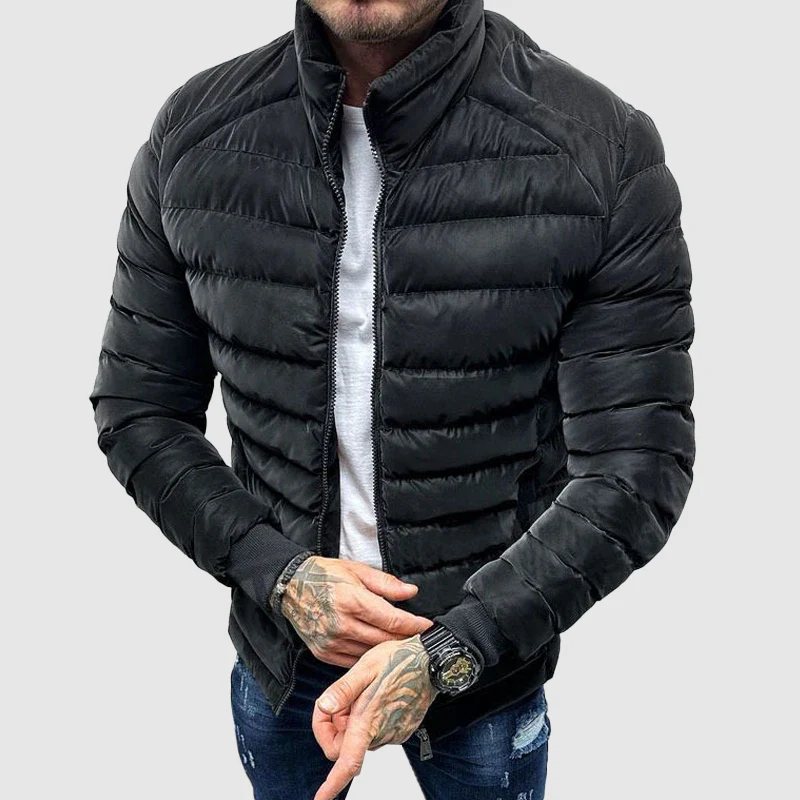 Victor - Manteau Matelassé Imperméable pour Homme – Image 6