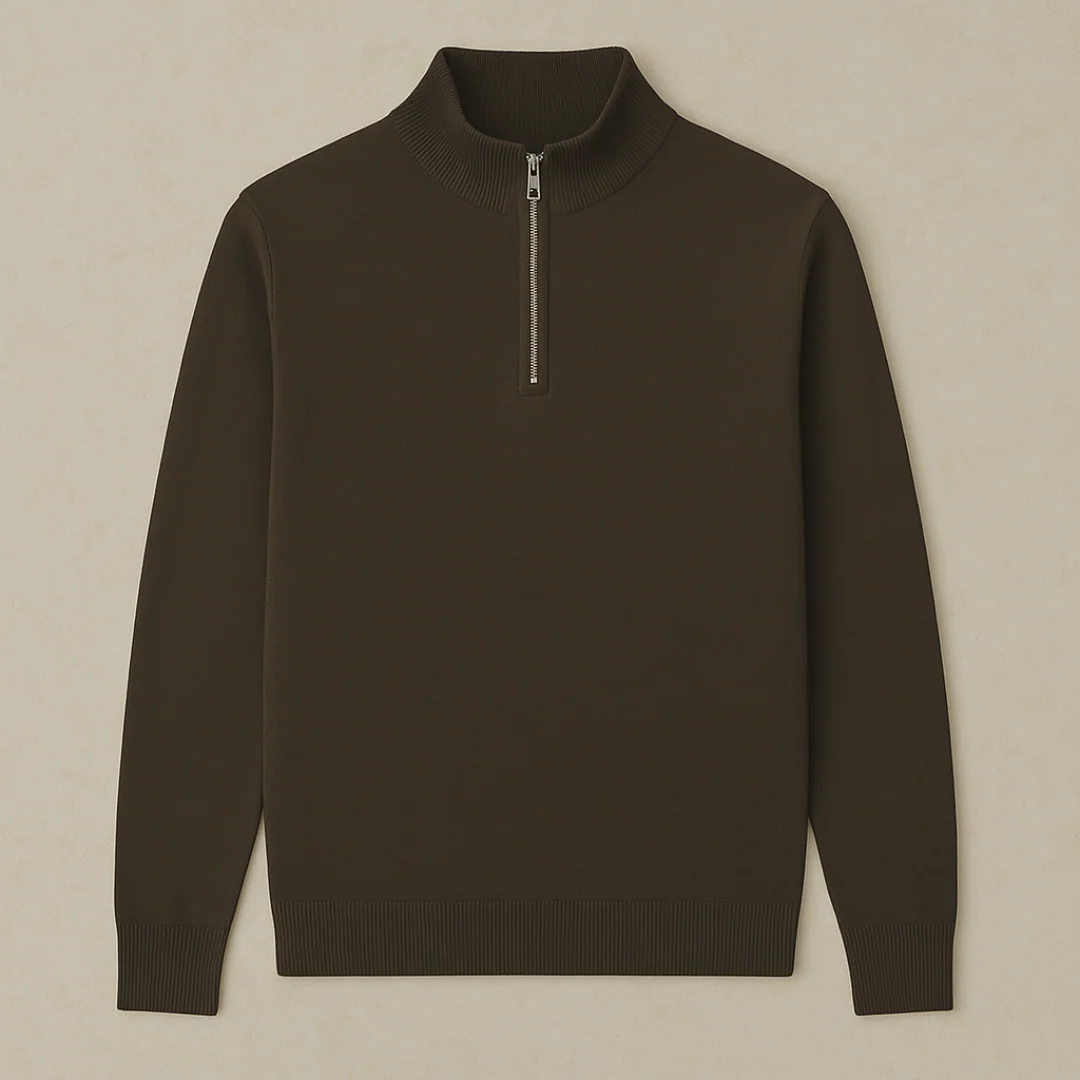 Arwin - Pull Tricoté à Demi-Zip – Image 6