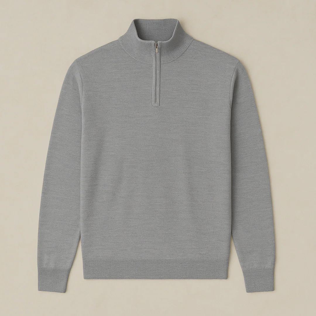 Arwin - Pull Tricoté à Demi-Zip – Image 7