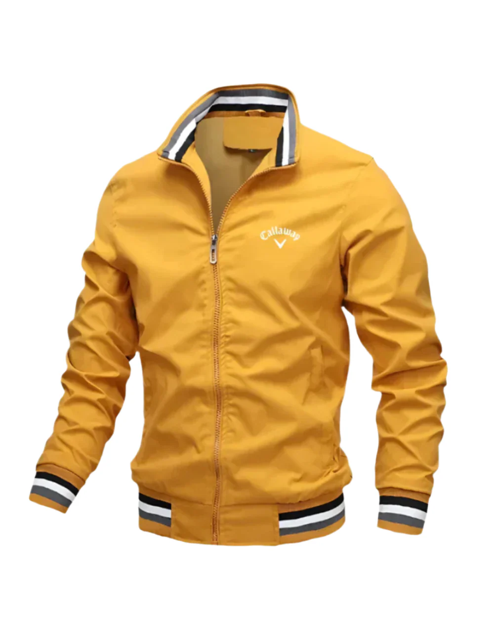 Veste décontractée légère avec fermeture éclair