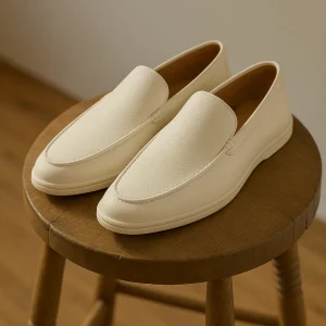 Mocassins en cuir de vachette – Maison Clément Paris