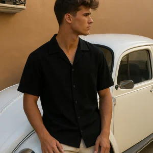 Chemise en lin Vincenzo