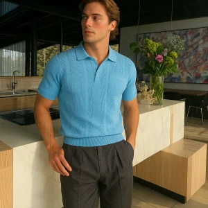 Polo en maille Positano