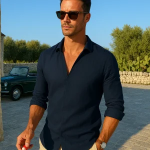 Chemise en coton Fiorenzo