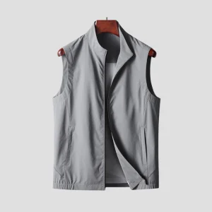Gilet Homme – Bodywarmer Léger avec Fermeture Éclair – Lifestyle & Sportif