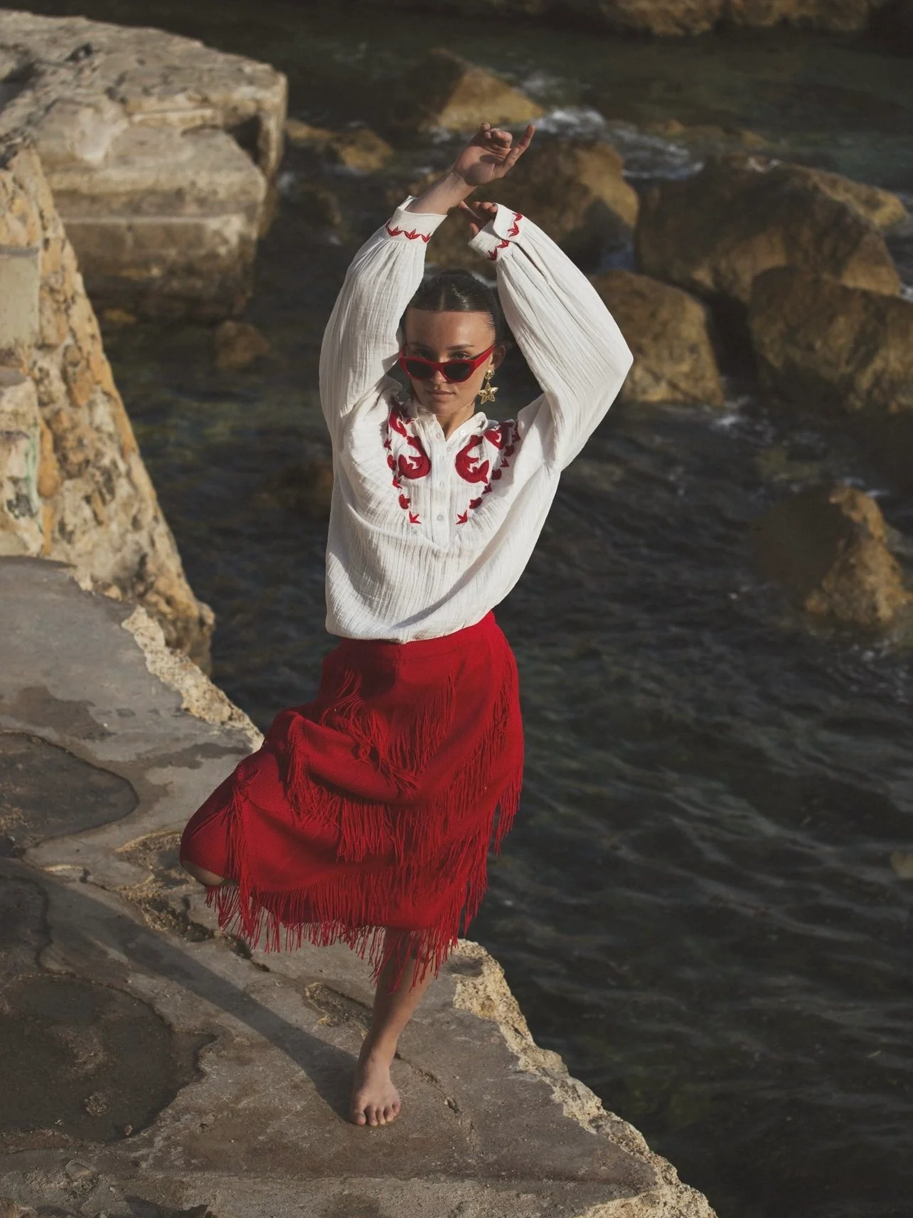 La jupe midi « Frane » - (Collection exclusive) – Image 5