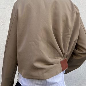 Veste drapée « Nava »