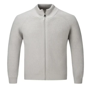 Alexandro - Gilet en Laine Merino Quatre Saisons avec Fermeture Éclair en Cachemire 2025