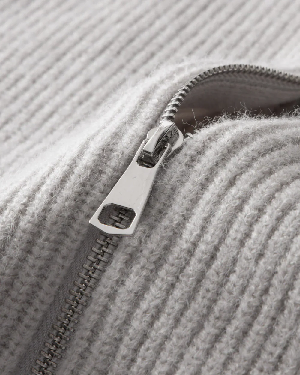 Alexandro - Gilet en Laine Merino Quatre Saisons avec Fermeture Éclair en Cachemire 2025 – Image 9