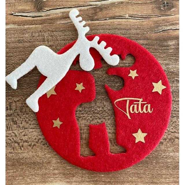 3 Sous verres de noël personnalisés – Image 6