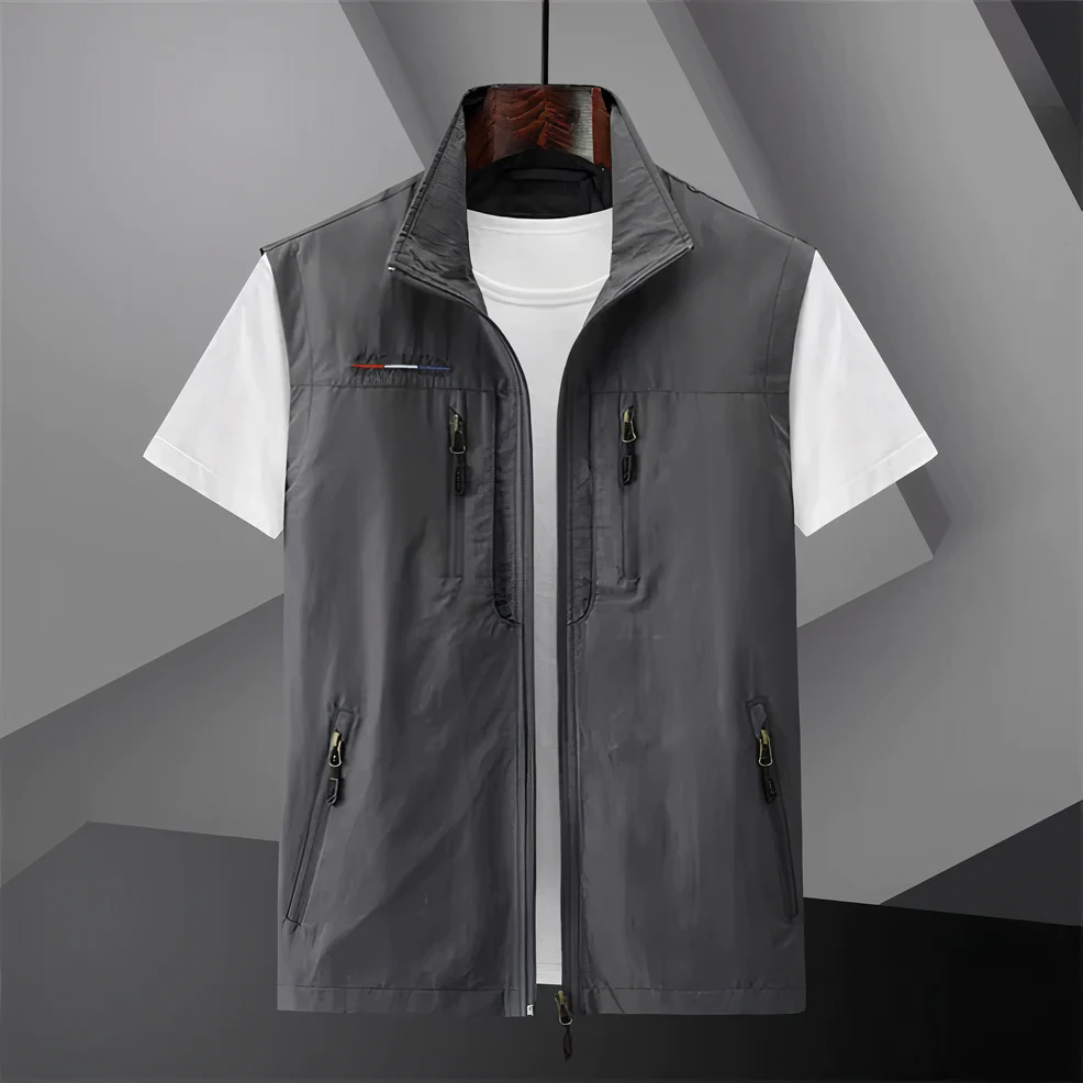Gilet multi-poches pour hommes – Image 4