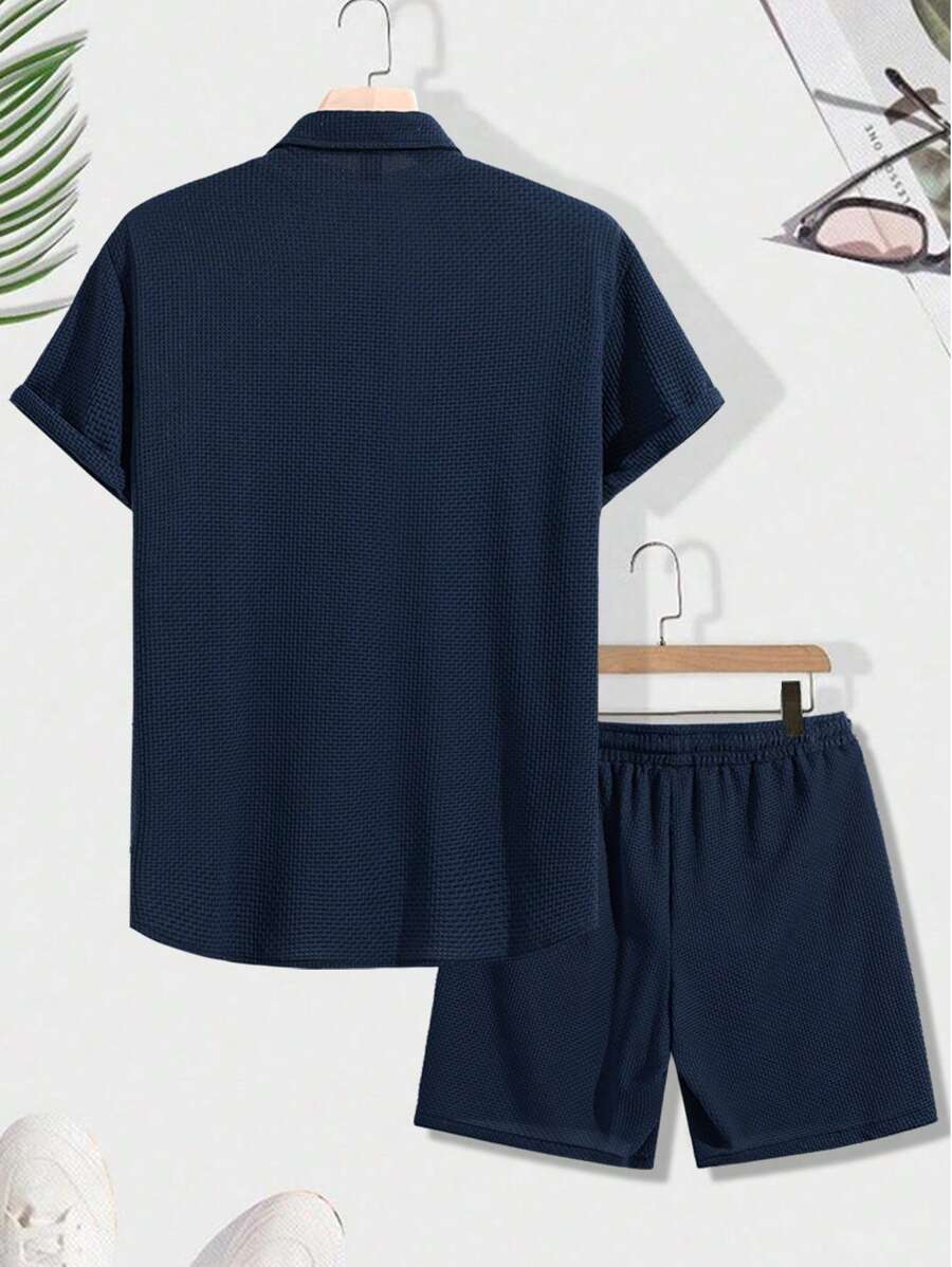 Khalil – Ensemble Short à Boutons – Image 4