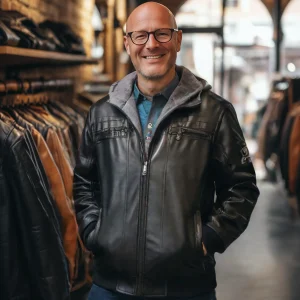 King Leather - Veste en cuir