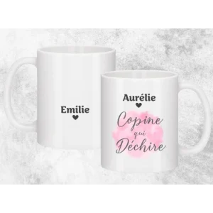 Mug "Copine qui déchire"