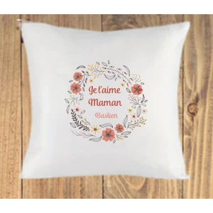 Housse de coussin personnalisée