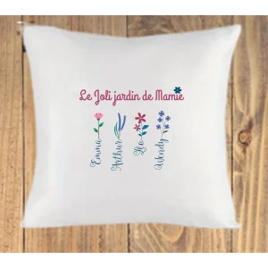 Housse de coussin personnalisée