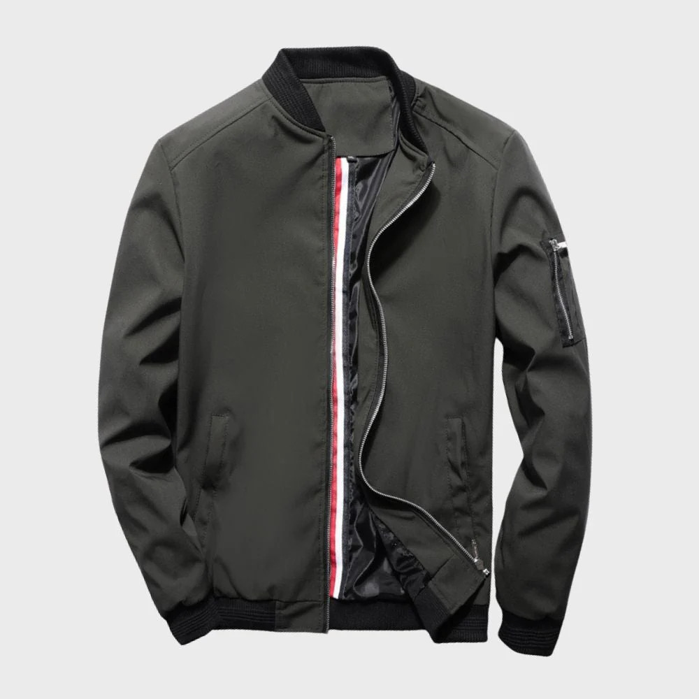 Blouson bomber slim fit léger – Image 5