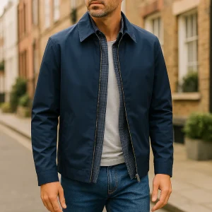 Lucas - Veste Légère Casual Coupe-Vent pour Homme