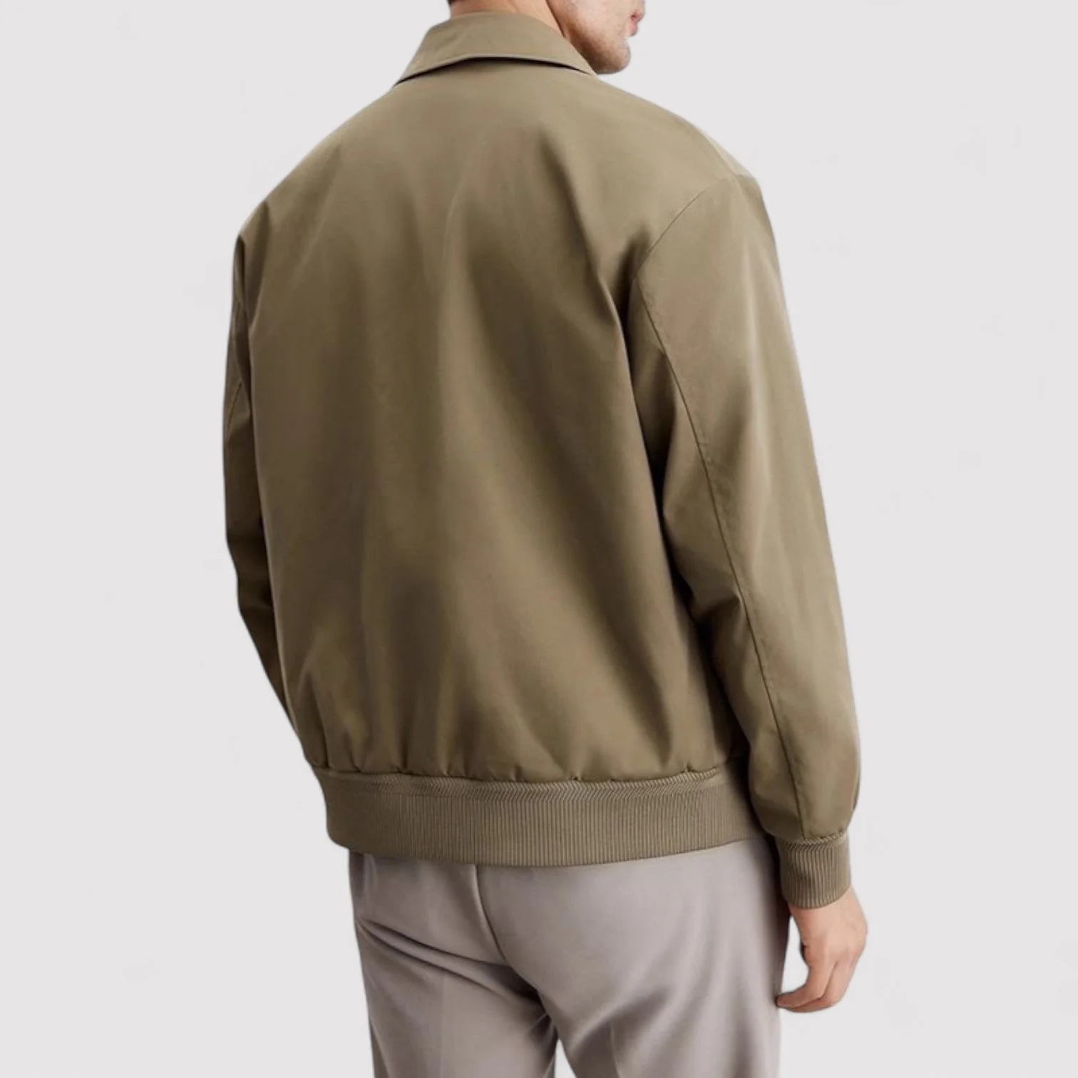 Veste de transition beige pour hommes - Hommes modernes – Image 4