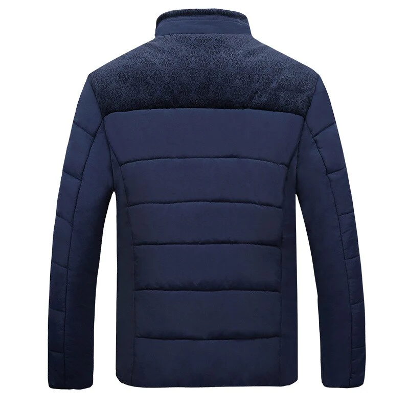 Veste en polaire bicolore de luxe pour hommes – Image 3