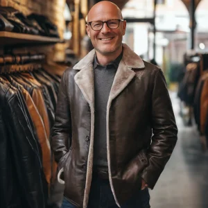 Maison Clément Paris™ | Veste en cuir avec doublure