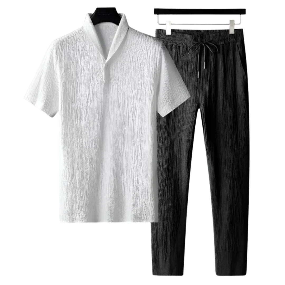 Ensemble Polo et Pantalon en Coton – Image 5